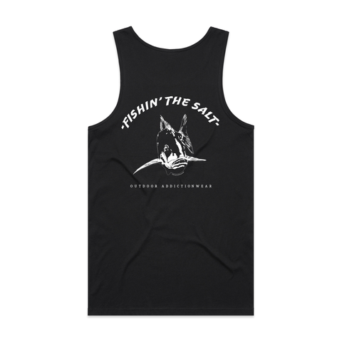 Fishin' the Salt Men's Singlet