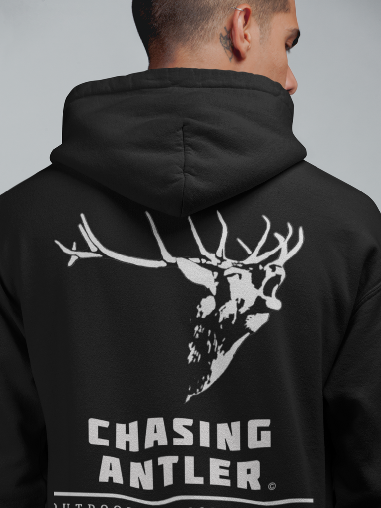 Deer hoodie top with antlers